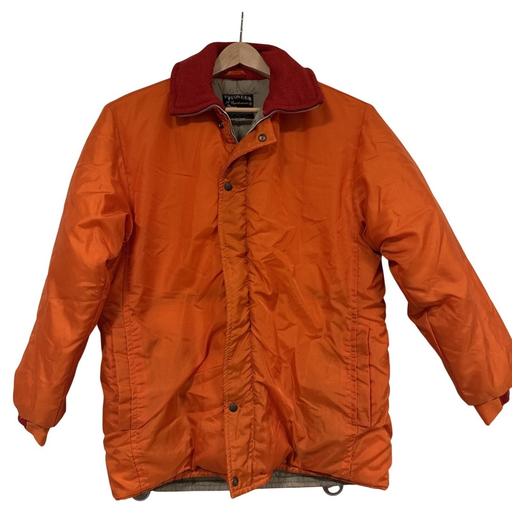 Vintage Pioneer Sportswear Men's Down Insulated Jacket Puffer - Made In Canada